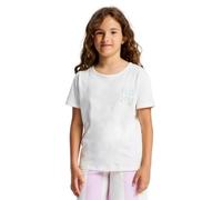 Roxy Lilyregular Night Vintage - Camiseta de Manga Corta - Chicas 4-16 - Blanco.