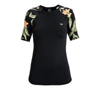Roxy - Lycra Printed Licra, Mujer, Anthracite Island Escape, S