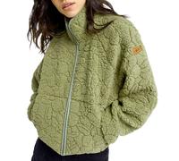 Roxy - Marcas - Blurry Cloud Polar Oil Green Outline Mo para Mujer de Nylon - Talla L - Verde Verde L