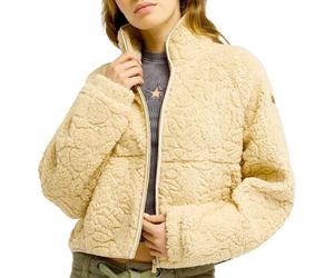 Roxy - Marcas - Blurry Cloud Polar Pebble Outline Mo para Mujer de Nylon - Talla XS - Beige Beige XS