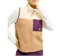 Roxy - Marcas - Boundless Spirit Vest 2 Cafe Au Lait para Mujer - Talla XS - Marrón Marrón XS