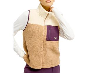 Roxy - Marcas - Boundless Spirit Vest 2 Cafe Au Lait para Mujer - Talla XS - Marrón Marrón XS