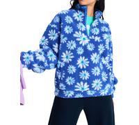 Roxy - Marcas - Jive Talking Bonded Fleece Coconut Milk Flower Soul para Mujer - Talla M - Beige Beige M