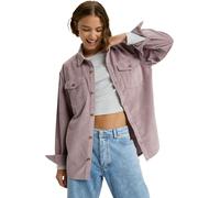 Roxy - Marcas - Let It Go Cord Shirt Nirvana para Mujer de Algodón - Talla M - Púrpura Púrpura M