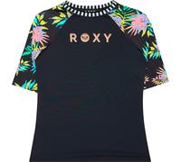 Roxy - Marcas - Roxy Active Rashguard SS Lycra Anthracite Aquarelle Active Rg - Talla 8 años - Negro Negro 8 años