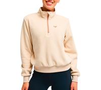 Roxy - Marcas - Wow Half Zip Polar Fleece Biscotti para Mujer - Talla L - Beige Beige L
