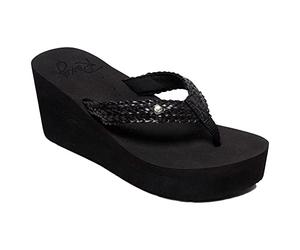 Roxy Mellie III, Sandalia Mujer, Black, 39 EU