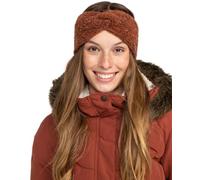 Roxy Mikeno - Knitted Headband for Women - Cinta tricotada para la cabeza - Mujer - Marrón.