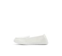 Roxy Minnow VII, Mocasín Plano Mujer, Blanco Brillante, 41 EU