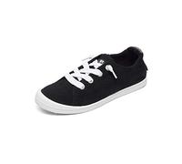 Roxy Minnow ViiLoafer - Zapatos Planos para Mujer, Negro Antracita., 40 EU