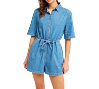Roxy - Monos Mujer - Real Tomorrow Denim Surf Wash para Mujer - Talla S - Azul Azul S