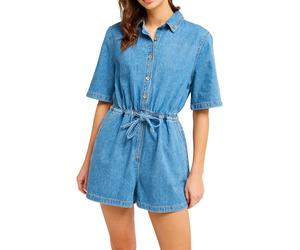 Roxy - Monos Mujer - Real Tomorrow Denim Surf Wash para Mujer - Talla S - Azul Azul S