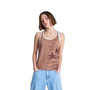Roxy Moon Canyon Ring - Camiseta sin Mangas - Mujer - Marrón.