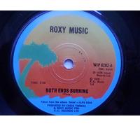 Roxy Music - Roxy Music Both Ends Burning/For Your Pleasure 7" Island WIP6262 EX 1975 there is number stamp on label