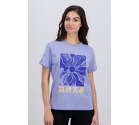 Roxy Ocean Regular - Azul - Camiseta Algodón Mujer talla XL