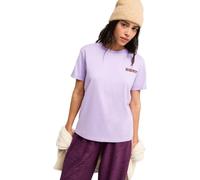Roxy Oceanregular Poster - Camiseta de Manga Corta - Mujer - Morado.