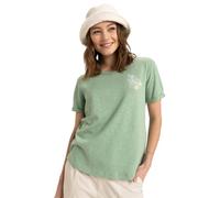 Roxy, Oceanwave Camiseta de Manga Corta, Mujer, L, Basil
