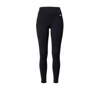 ROXY Pantalón deportivo negro / blanco XS negro / blanco