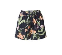 Roxy - Lekeitio Break High Printed Pantalón Corto de Cintura elástica, Mujer, Anthracite Island Escape, M