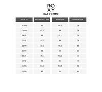 Roxy Pantalones Cargo ON The Seashore, para Mujer, Color Blanco