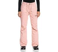 Roxy Pantalones cortos de nieve Nadia para mujer con tecnología DryFlight Mellow Rose, talla L