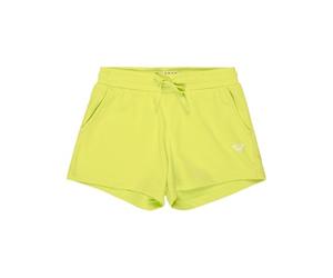 Roxy Pantalones Cortos de Rizo con Cintura elástica para niñas, Color Verde