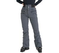 Roxy - Pantalones de esquí mujer - Rising High Pant Whisper White Small Dots para Mujer - Talla L - Negro Negro L