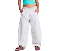Roxy - Pantalones Mujer - Cloudbreak Mid Sandbar Denim Pant Sandbar para Mujer - Talla 28 US - Beige Beige 28 US