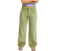 Roxy - Pantalones Mujer - Down Patrol Corduroy Pant Oil Green para Mujer - Talla 26 US - Caqui Caqui 26 US