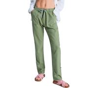 Roxy - Pantalones Mujer - On The Seashore Pant Oil Green para Mujer - Talla M - Verde Verde M