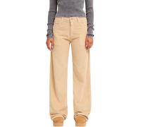 Roxy - Pantalones Mujer - Surf Crush Cord Pant Pebble para Mujer de Algodón - Talla L - Beige Beige L