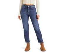 Roxy Patti Straight Mid - Straight Denim Jeans for Women - Vaquero de Corte Recto - Mujer - Azul.