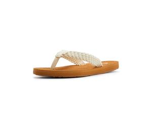 Roxy Porto - Beach Flip-Flops for Women - Chanclas de playa - Mujer - 38 - Beige.
