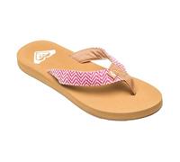 Roxy Porto Raffia II, Sandalia Mujer, Raspberry, 36 EU