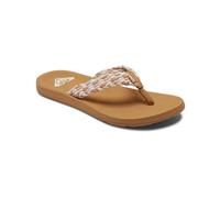 Roxy Porto, Zapatos de Playa y Piscina para Mujer, Blanco (Natural Nat), 36 EU