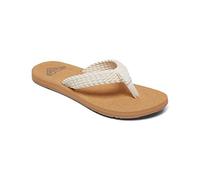 Roxy Porto, Zapatos de Playa y Piscina para Mujer, Blanco (Natural Nat), 38 EU