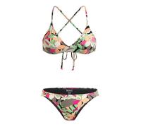 Roxy Printed Beach Classics - Conjunto de bikini deportivo para Mujer