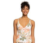 Roxy Printed Beach Classics - Top de bikini deportivo para Mujer