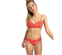 Roxy PT Beach Classics Hipster Bajo Dos Piezas, Poppy Red Dancing Ditsy Swim, S Women's