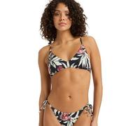 Roxy PT Beach Classics Strappy Bra - Top de Bikini - Mujer - Negro.