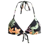 Roxy PT Beach Classics Tiki Tri Camiseta, Anthracite Island Escape, S Women's