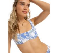 Roxy PT Beach Classics UW Bra Camiseta, Egret Artsy Floral, XL Women's
