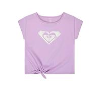 Roxy Pura Playa - Camiseta de Manga Corta - Chicas 4-16 - Morado.