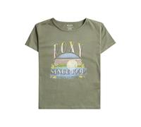 Roxy Purple Hearts - Camiseta de corte relajado para Chicas 4-16