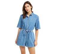 Roxy Real Tomorrow - Short vaquero con peto - Mujer - Azul.