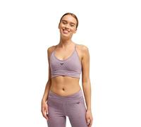 Roxy Rise & Vibe Crossed - Sujetador Deportivo de Baja sujeción - Mujer - Morado.