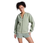 Roxy Rise & Vibe - Zip-Up Hoodie for Women - Sudadera con Capucha y Cremallera - Mujer - Verde.