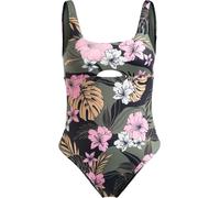 Roxy - Roxy Pro The Double Line One Piece Anthracite Classic Pro Sun para Mujer de Nylon - Talla M - Azul marino Azul marino M