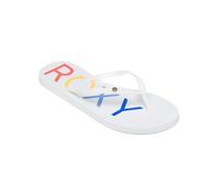 Roxy Sandalia Sandy III para mujer, color blanco/arco iris Monogram, talla 39 EU, White Rainbow Monogram, 39 EU