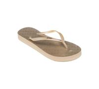 Roxy Sandalia Viva Higher para mujer, oro metálico, talla 40 EU
